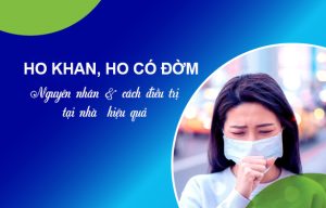 Ho khan, ho có đờm